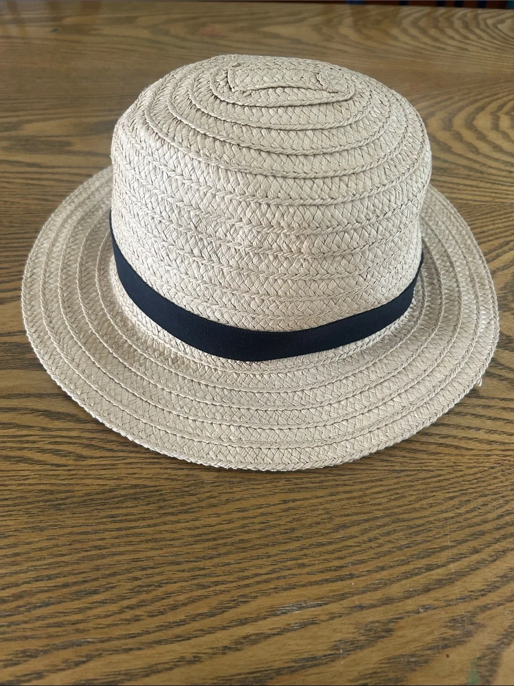 Madewell Straw Sun Hat with Black Band